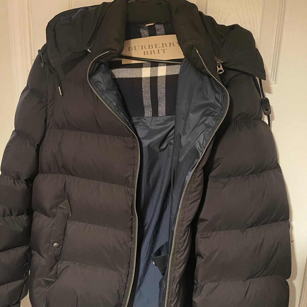 Burberry Black Puffer Jacket